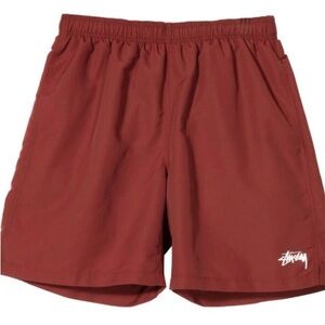 Stussy Stock Water Shorts Brick Medium
